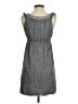Max Studio 100% Cotton Tweed Gray Casual Dress Size S - photo 2