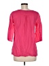 H&M Pink 3/4 Sleeve Blouse Size 8 - photo 2