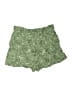Three Dots 100% Rayon Tropical Green Shorts Size L - photo 2