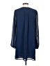 Charles Henry 100% Polyester Solid Blue Casual Dress Size XS - photo 2