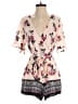 Trixxi Floral Pink Romper Size S - photo 1