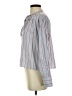 J.Crew Stripes Gray Long Sleeve Blouse Size XS - photo 5