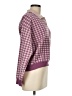 Unbranded Checkered-gingham Purple Pink Pullover Sweater Size M (estimated) - photo 4