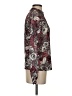 oasis 100% Polyester Paisley Burgundy Long Sleeve Blouse Size S - photo 4