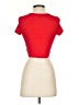 Shein Red Short Sleeve Turtleneck Size 2 - photo 2