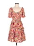 Unbranded Floral Pink Cocktail Dress Size M - photo 1