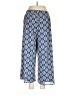 Harper Paisley Blue Casual Pants Size M - photo 2