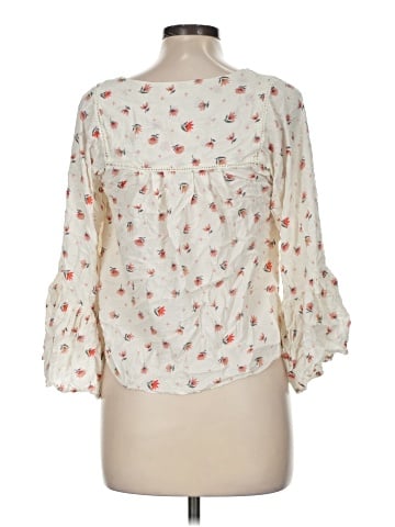 Olivaceous 3/4 Sleeve Blouse (view 2)
