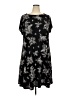 Old Navy Print Black Casual Dress Size XXL (tall) - photo 1