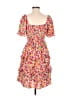 Unbranded Floral Pink Cocktail Dress Size M - photo 2