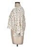 Olivaceous 100% Rayon Ivory 3/4 Sleeve Blouse Size M - photo 5