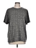 Reebok 100% Polyester Tweed Gray Short Sleeve T-Shirt Size L - photo 1