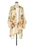 Live 4 Truth 100% Polyester Ivory Kimono Size 2X - photo 1