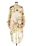 Live 4 Truth 100% Polyester Ivory Kimono Size 2X - photo 2