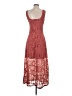Warehouse 100% Polyester Red Cocktail Dress Size 4 - photo 2