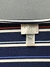Cupio Stripes Blue Short Sleeve T-Shirt Size XL - photo 7