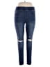 Old Navy Hearts Blue Jeggings Size 14 - photo 1
