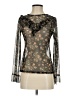 oasis Black Long Sleeve Blouse Size S - photo 1