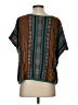 Peruvian Connection 100% Pima Cotton Teal Poncho Size XS - photo 2
