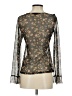 oasis Black Long Sleeve Blouse Size S - photo 2