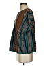 Peruvian Connection 100% Pima Cotton Teal Poncho Size XS - photo 5