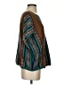 Peruvian Connection 100% Pima Cotton Teal Poncho Size XS - photo 4