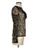 oasis Black Long Sleeve Blouse Size S - photo 4