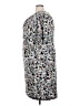 Connected Apparel Print Gray Casual Dress Size 24w - photo 5