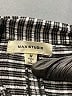 Max Studio Houndstooth Black 3/4 Sleeve Blouse Size M - photo 7