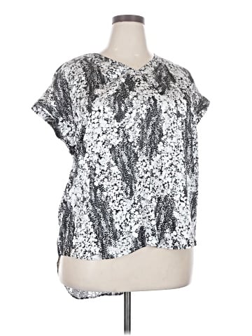 Simply Vera Vera Wang Short Sleeve Blouse (view 1)