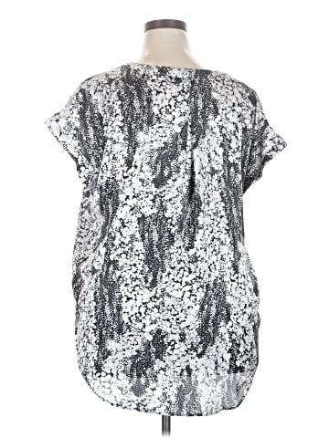Simply Vera Vera Wang Short Sleeve Blouse (view 2)