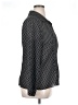 Lane Bryant Outlet 100% Polyester Houndstooth Black Long Sleeve Blouse Size 14 - 16 Plus - photo 4