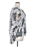 Simply Vera Vera Wang 100% Polyester Silver Short Sleeve Blouse Size XXL - photo 4