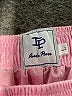 Assorted Brands 100% Polyester Hearts Pink Shorts Size L - photo 3