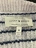 Lucky Brand Stripes Silver Pullover Sweater Size M - photo 7
