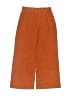 Unbranded Solid Orange Casual Pants Size 6 - 7 - photo 1
