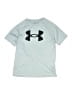 Under Armour 100% Polyester Blue Active T-Shirt Size L (youth) - photo 1
