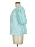 Old Navy 100% Cotton Teal Short Sleeve Blouse Size M - photo 5