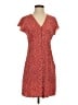 Rails Print Red Casual Dress Size S - photo 1