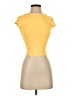 Edikted Yellow Short Sleeve Top Size XS - photo 1