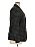 Eddie Bauer Plaid Gray Wool Blazer Size 14 - photo 4