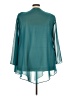 Westside 100% Polyester Teal Kimono Size 24 - photo 2