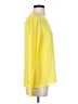 Equipment 100% Silk Yellow Long Sleeve Top Size S - photo 4