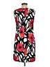 DressBarn Print Red Cocktail Dress Size 6 - photo 2