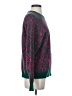 Cynthia Rowley TJX Paisley Green Wool Pullover Sweater Size XS - photo 4