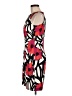 DressBarn Print Red Cocktail Dress Size 6 - photo 5