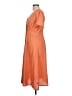 Shein 100% Polyester Orange Casual Dress Size L - photo 5