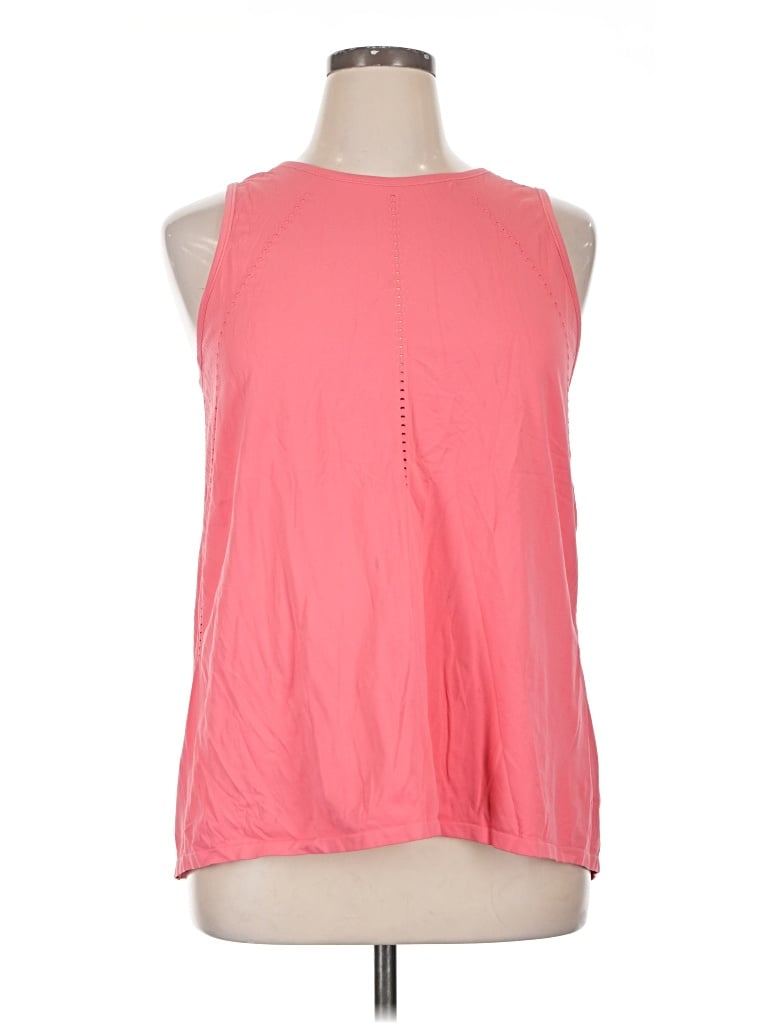 Pre-owned Athleta Sleeveless T-shirt In Pink