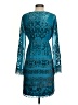 Hale Bob Paisley Teal Cocktail Dress Size S - photo 2