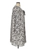 Ann Taylor LOFT 100% Polyester Animal Print Ivory Casual Dress Size 14 - photo 4